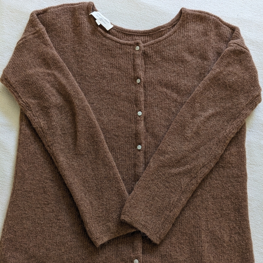 Brown Sezane Gaspard Sweater - Picture 2 of 3